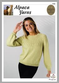 Leaflet - Alpaca Yarns 1142