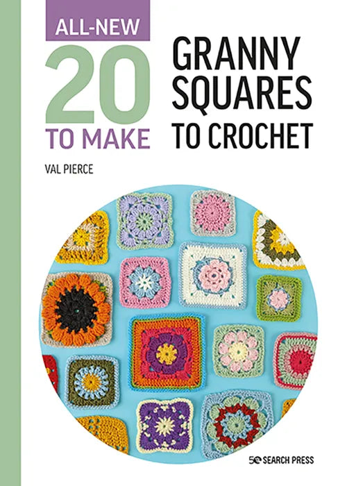 Buy Book - 20 to Make Granny Squares to crochet at Mooroolbark Wool ...