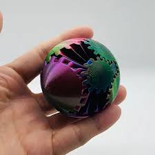 3D Printed Gear Fidget Ball