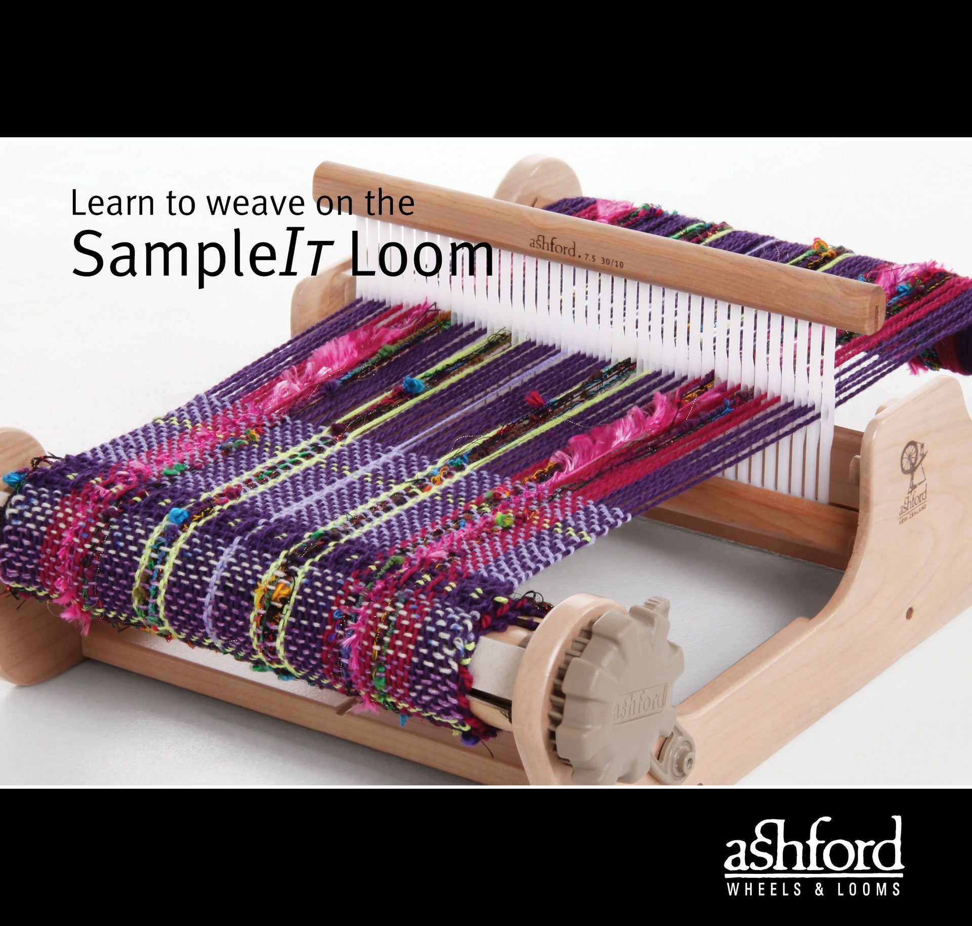 Ashford Booklet - Learn to Weave on the Sampleit Loom LTWSL