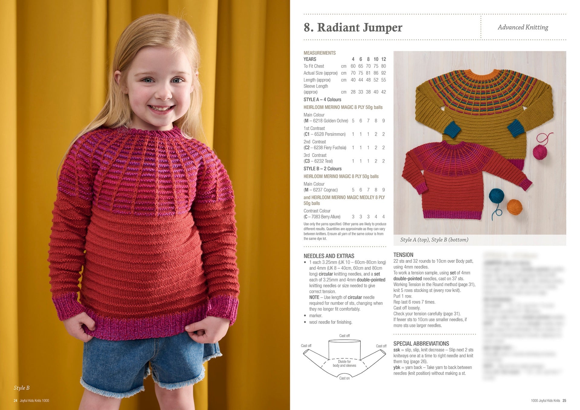 Book 1000 - Joyful Kids Knits 8 Ply