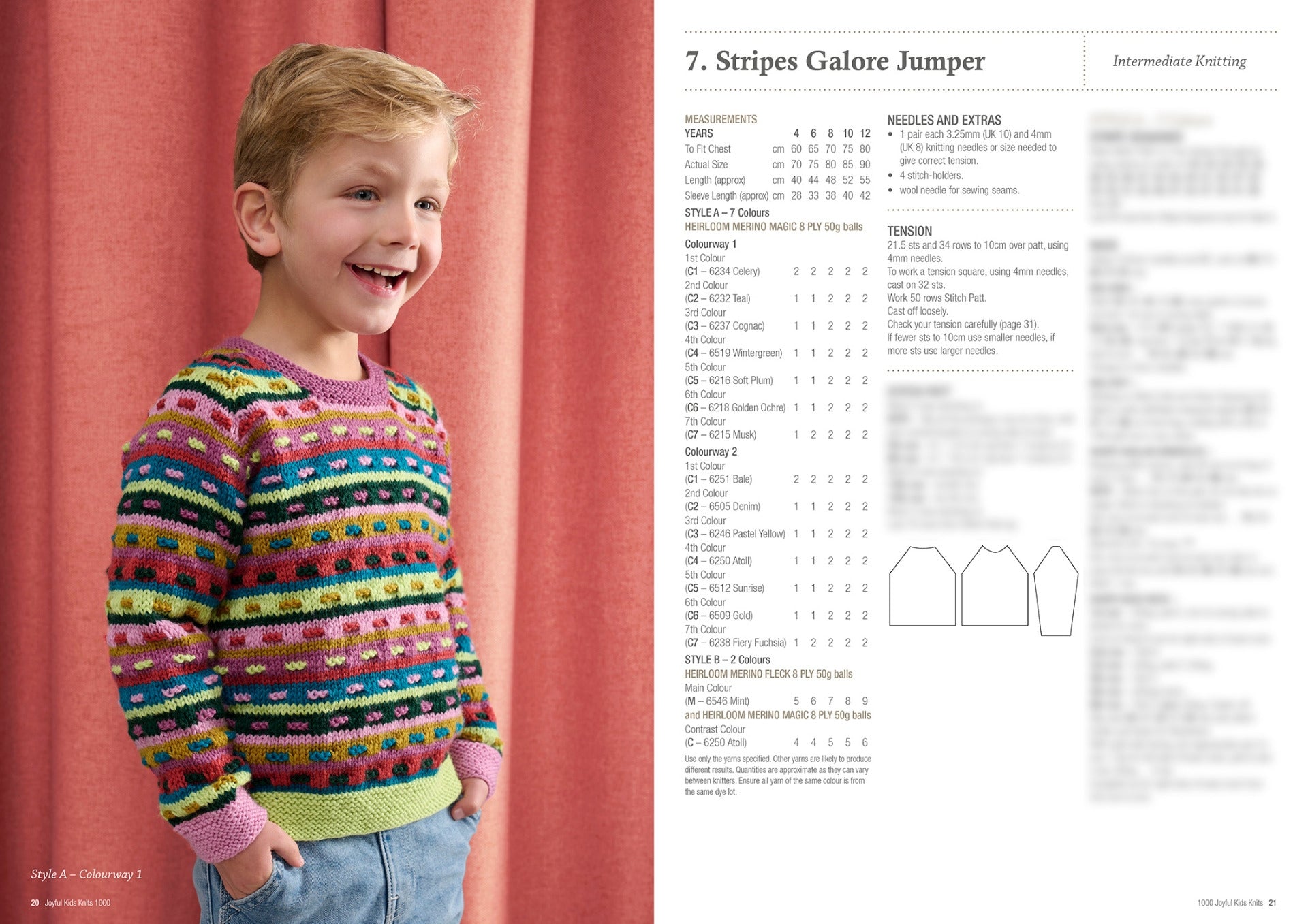 Book 1000 - Joyful Kids Knits 8 Ply