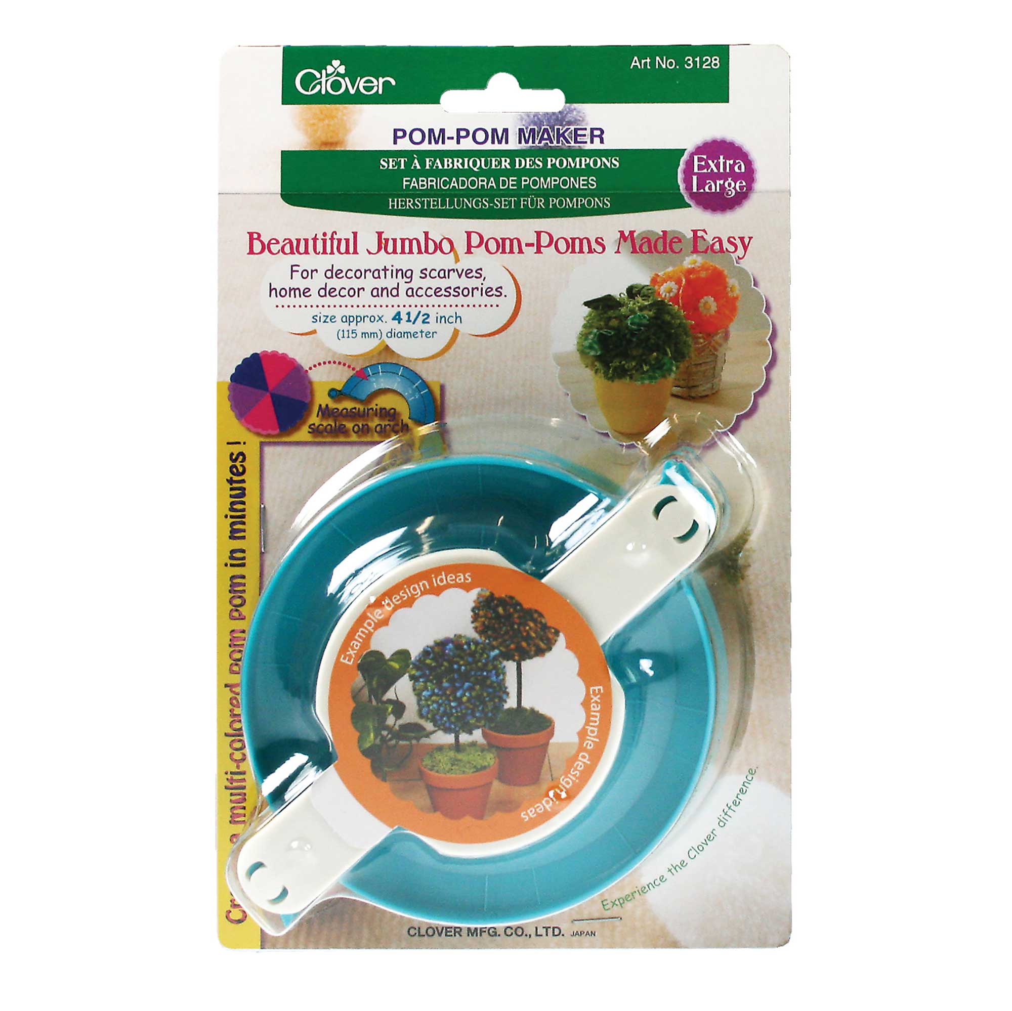 Buy Clover Pom Pom Maker- Jumbo 3128 at Mooroolbark Wool / The Aussie ...