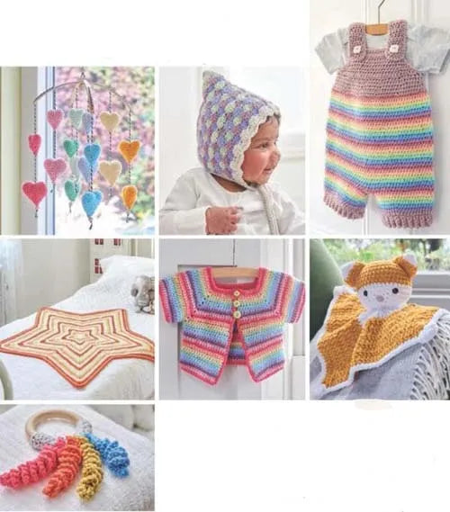 Colourful Baby Crochet