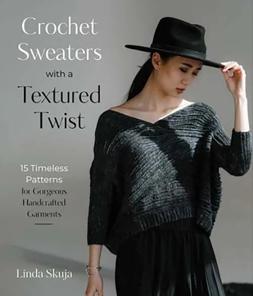 Crochet Sweaters with Textured Twist