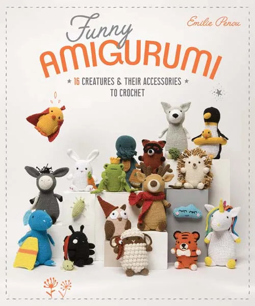 Book - Funny Amigurumi - Mooroolbark Wool