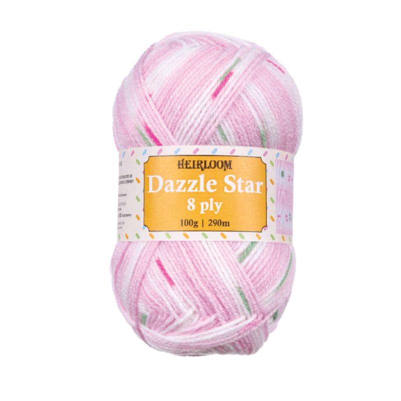 Heirloom Dazzle Star 8 ply Ball Band