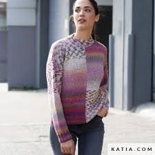 Katia Melody Jacquard Print pattern