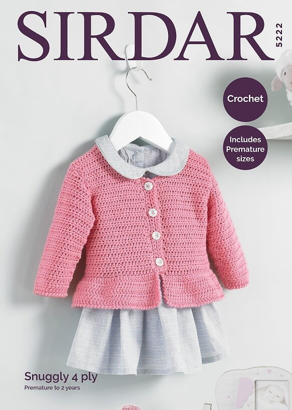 Leaflet - 5222 - Sirdar 4 Ply Crochet