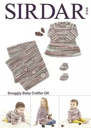 Leaflet - Sirdar 5150 Snuggly Baby Crofter DK