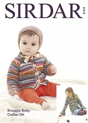 Leaflet - Sirdar 5154 Snuggly Baby Crofter DK