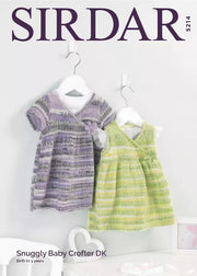 Leaflet - Sirdar 5214 Snuggly Baby Crofter DK