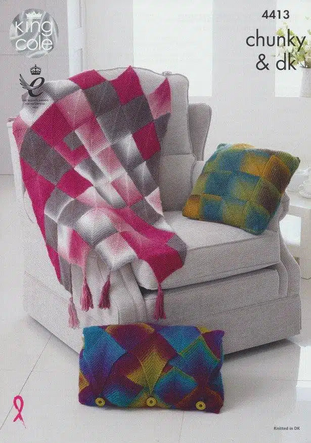 Leaflet 4413 - King Cole Riot Chunky and Dk