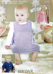 Leaflet 4470 - Snuggly Baby Bamboo DK Birth to 7 yrs