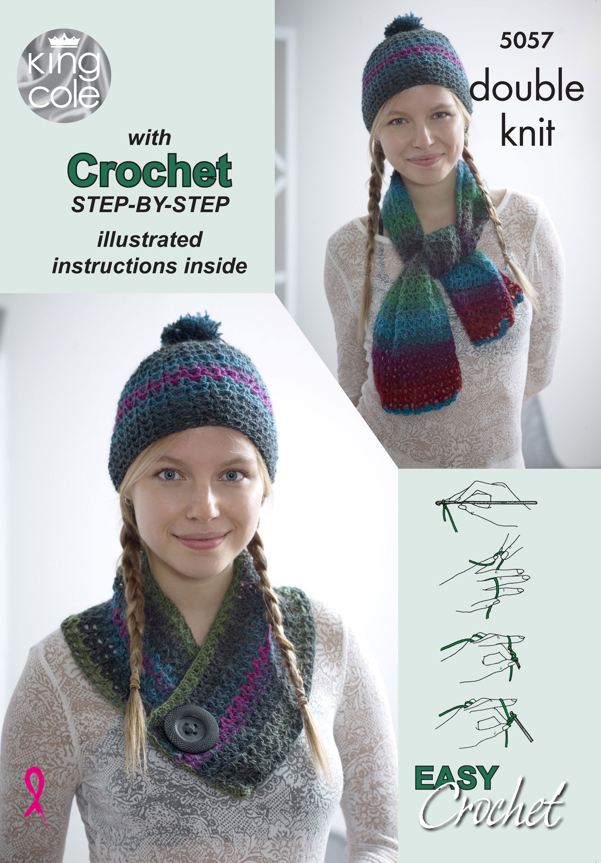 Leaflet 5057 - King Cole Riot DK - Crochet