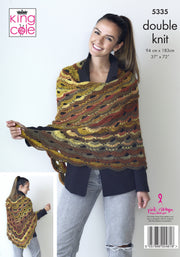 Leaflet 5335 - King Cole Riot DK - Crochet