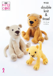 Leaflet 9152 - King Cole DK & Tinsel