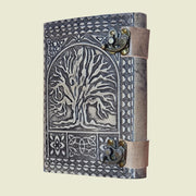 Leather Journal - Medium Antique Look Tree of Life