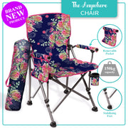 Lisa Pollock - Camping Chair Blush Beauty - CHAIR3