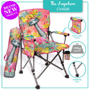 Lisa Pollock - Camping Chair Happy Emu - CHAIR4