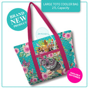 Lisa Pollock Large Tote Cooler Bag - Oz Foodie Koala - LTC03