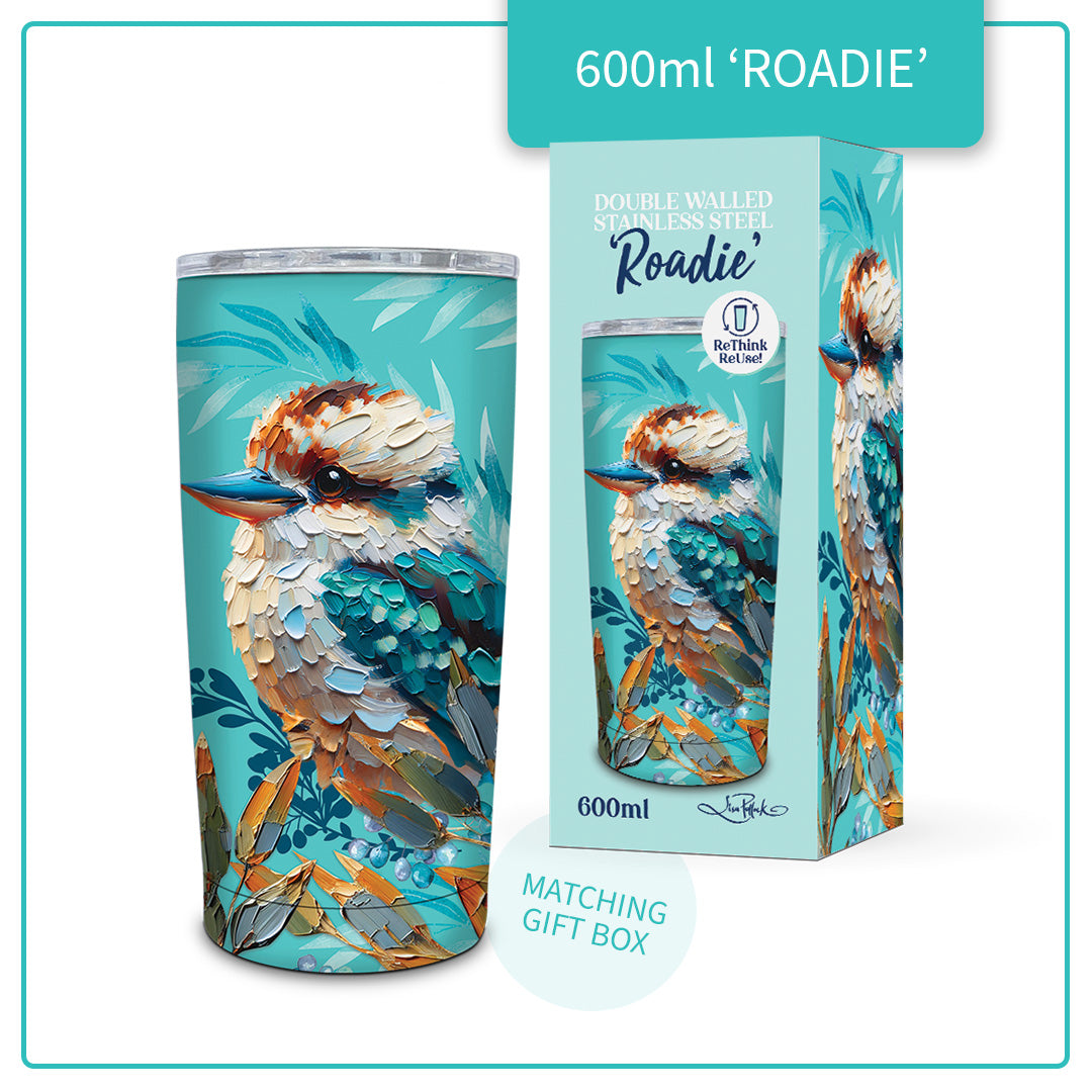 Lisa Pollock Roadie Travel Mug - Charming Kooka SSRM32