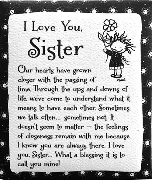 MAG903 Love you sister