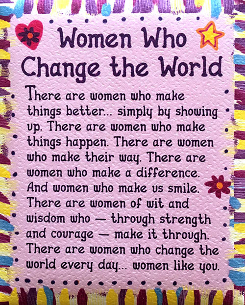 MAG929 women who change the world