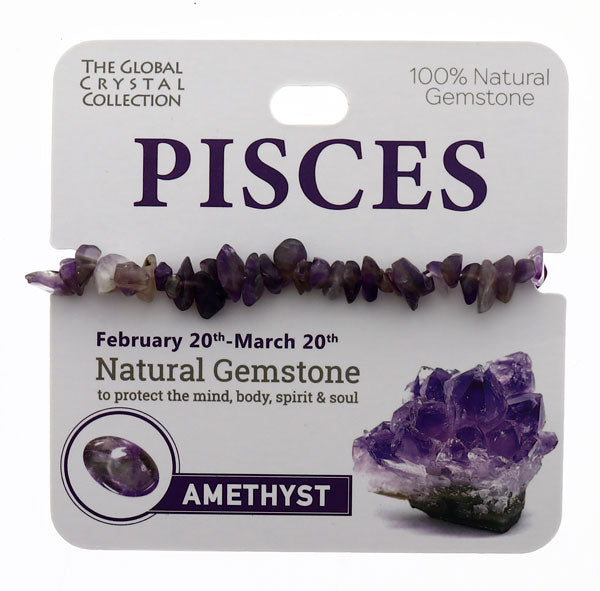 Natural Gemstones Bracelet - Pisces MBS035