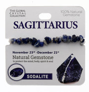 Natural Gemstones Bracelet - Sagittarius MBS026