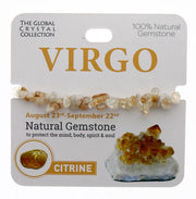 Natural Gemstones Bracelet - Virgo MBS017