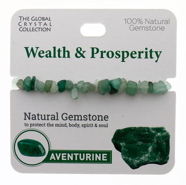 Natural Gemstones Bracelet - Wealth & Prosperity MBS059