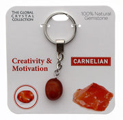 Natural Gemstones Keyring - Creativity & Motivation MBS063