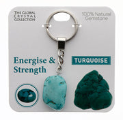 Natural Gemstones Keyring - Energise & Strength MBS072