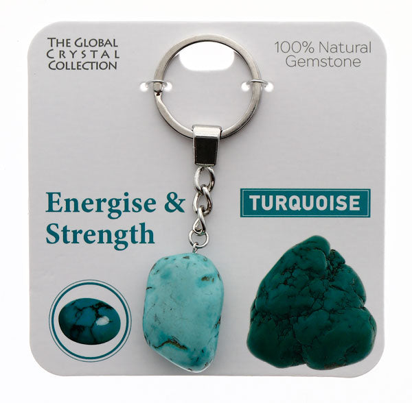 Natural Gemstones Keyring - Energise & Strength MBS072