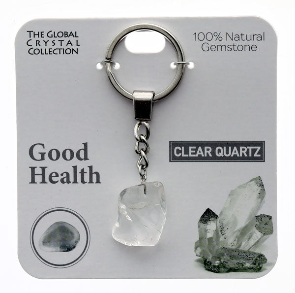 Natural Gemstones Keyring - Good Health MBS078