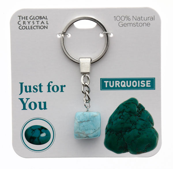 Natural Gemstones Keyring - Just for You MBS099