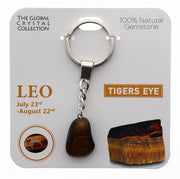 Natural Gemstones Keyring - Leo MBS015