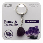 Natural Gemstones Keyring - Peace & Tranquility MBS042