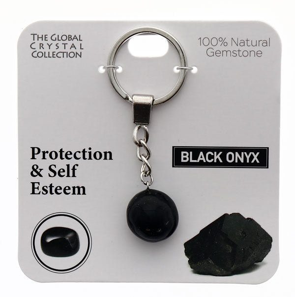 Natural Gemstones Keyring - Protection & Esteem MBS069