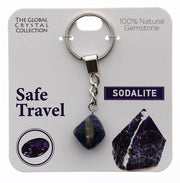 Natural Gemstones Keyring - Safe Travel MBS108