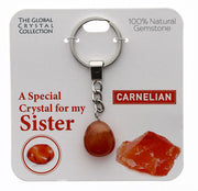 Natural Gemstones Keyring - Sister MBS090