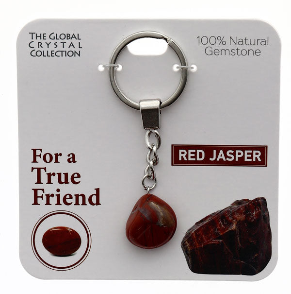 Natural Gemstones Keyring -True Friend MBS093