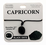 Natural Gemstones Necklace - Capricorn MBS028