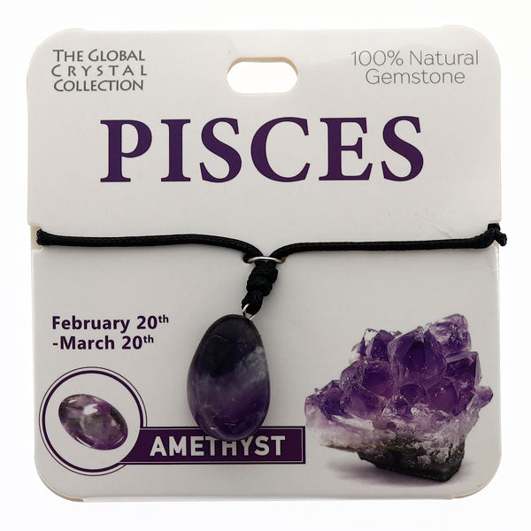 Natural Gemstones Necklace - Pisces MBS034