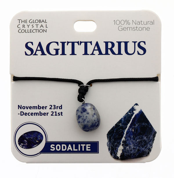 Natural Gemstones Necklace - Sagittarius MBS025