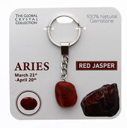 Natural Gemstones Keyring -  Aries MBS003