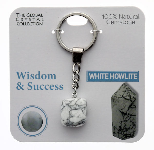 Natural Gemstones Keyring - Wisdom & Success MBS051