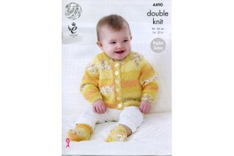A picture of Leaflet 4490 - King Cole Double Knit, by King Cole, on a white background.